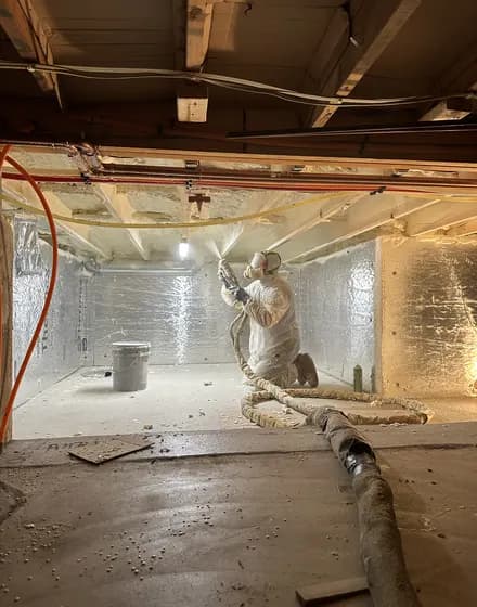 Waterproofing installation